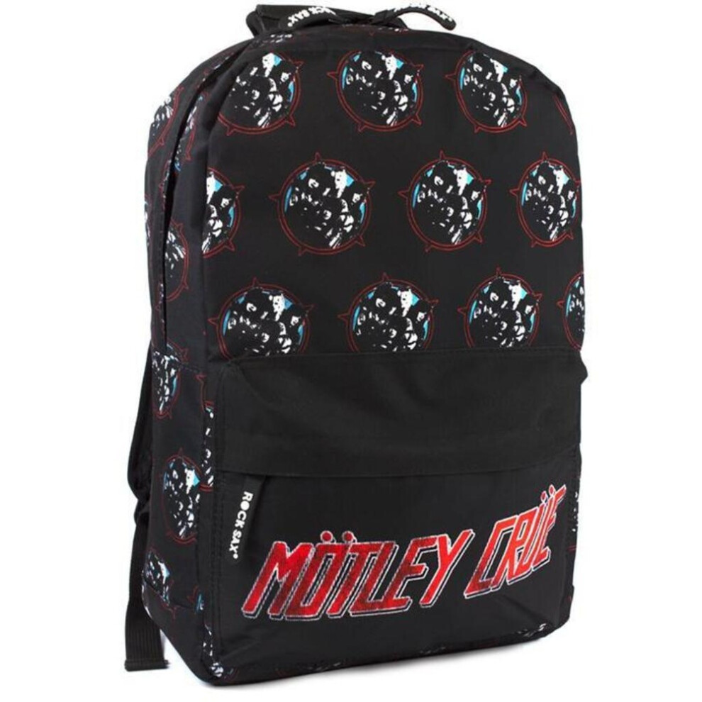 Rock Sax Heavy Metal Power Motley Crue Backpack