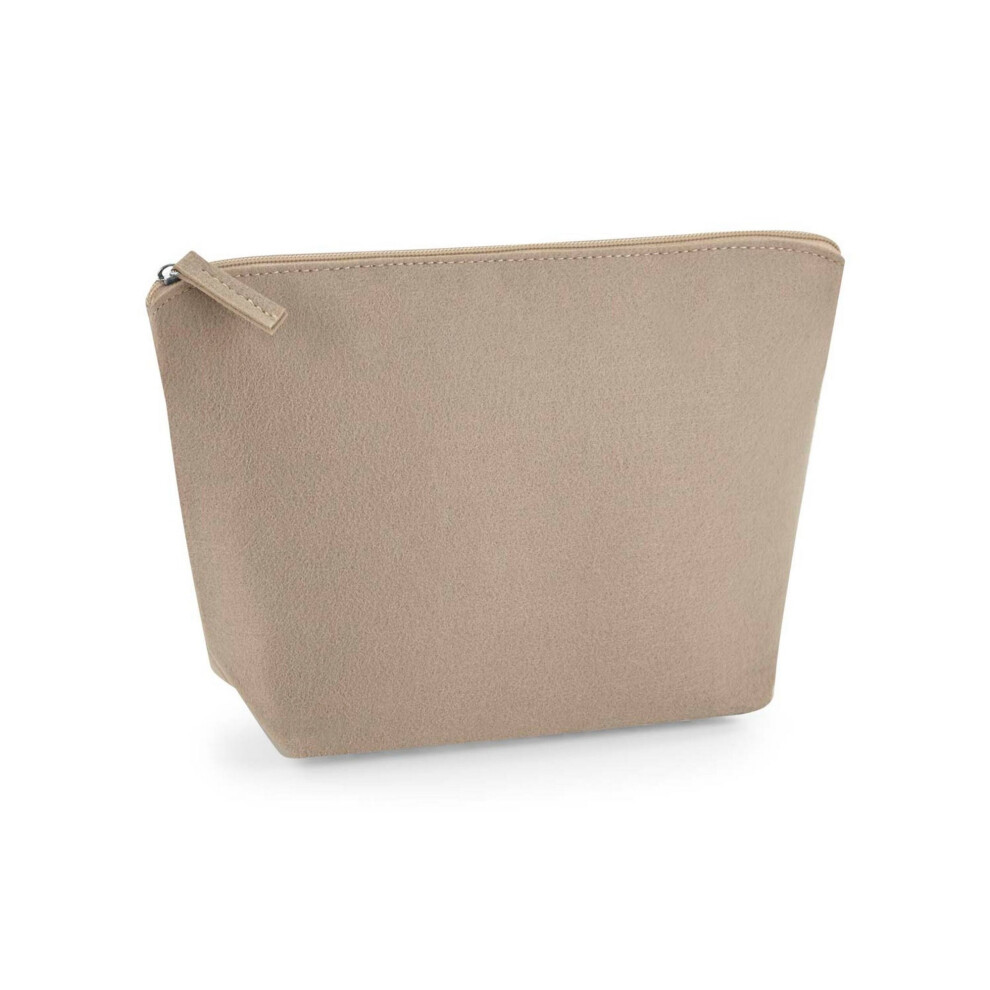 (12.5cm x 6cm x 16cm, Sand) Bagbase Felt Accessory Bag