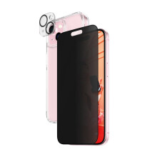 Panzer Glass Privacy Powerful 3 in 1 Bundle Pack for iPhone 15 6.1" - B1172+P2809