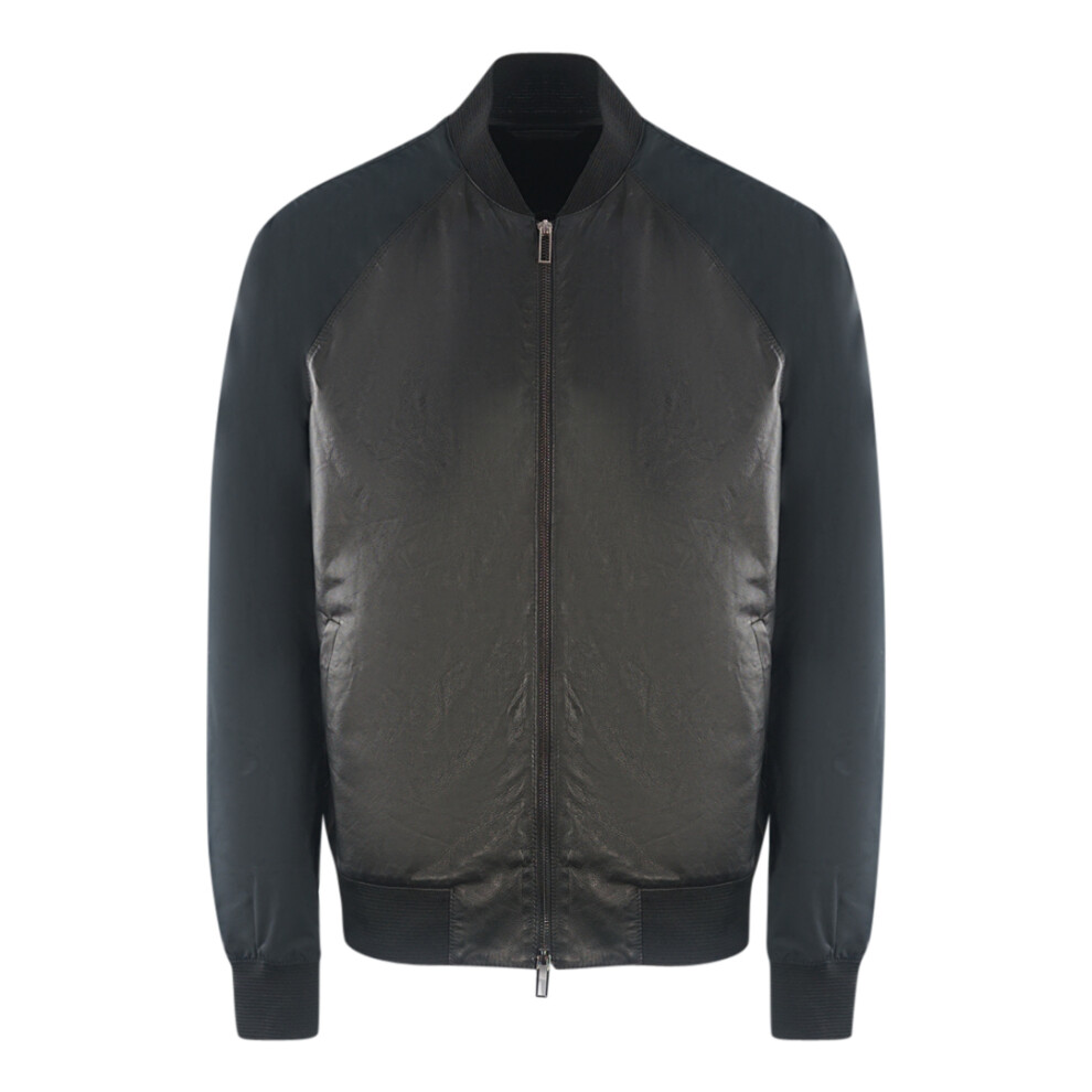 (M) Emporio Armani 3Z1BM6 1LBAZ 0999  Leather Jacket