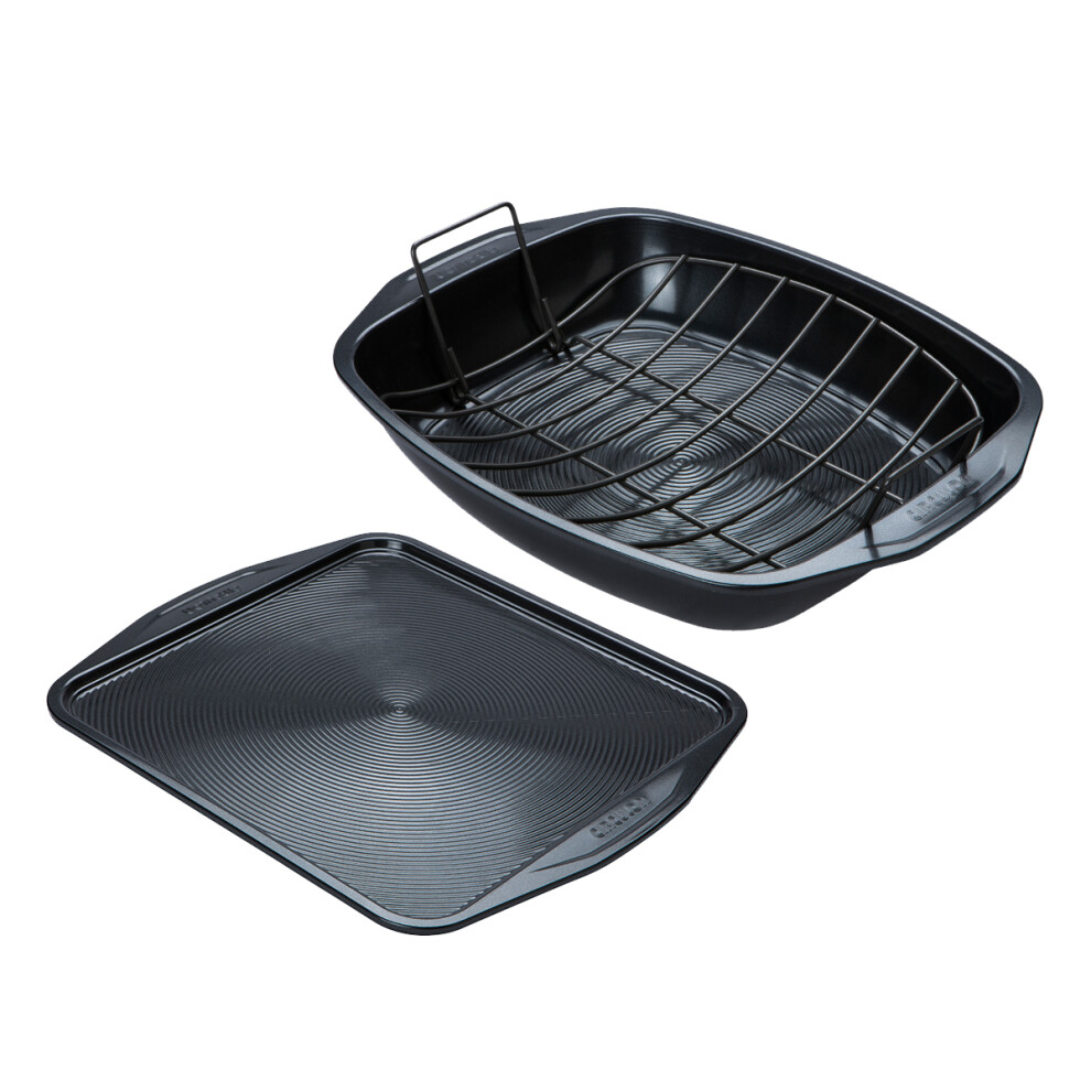 Circulon Ultimum Roast & Bake Set - Dishwasher Safe, Non Stick Trays - Pack of 2