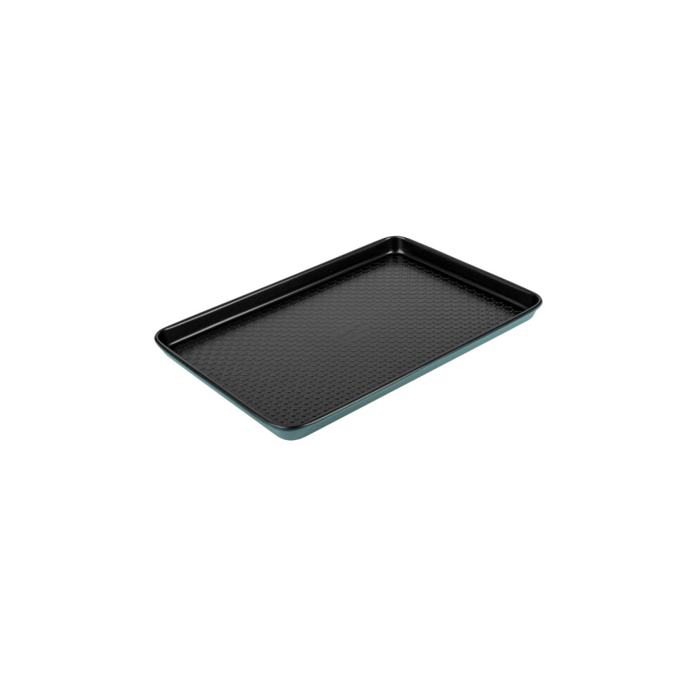 Prestige Nadiya Oven Tray Large Teal Baking Sheet Non Stick Bakeware - 10 x 15