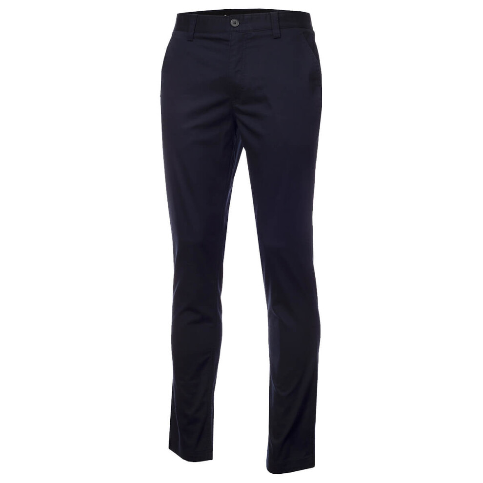 (34L, Navy) Calvin Klein Mens 2021 Humboldt Moisture Wicking Golf Trousers