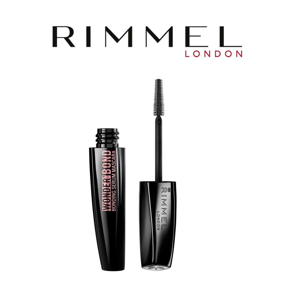 Rimmel Black Wonderbond Bonding Serum Mascara 11Ml - Image 13