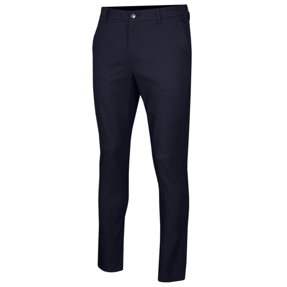 (38/34, Navy) Footjoy Mens Performance Xtreme Stretch Lined Winter Golf Trousers