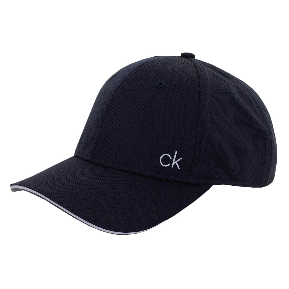 (One Size, Navy) Calvin Klein Unisex 2021 Airtex Performance Adjustable Quick Dry Cap