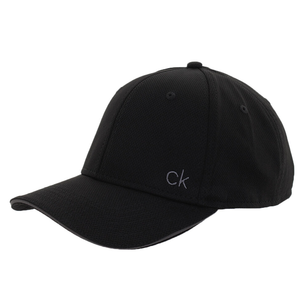 (One Size, Black) Calvin Klein Unisex 2021 Airtex Performance Adjustable Quick Dry Cap