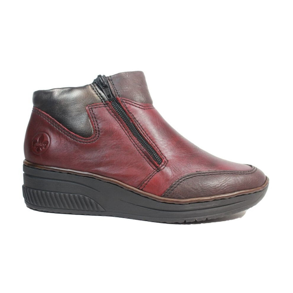 (6 (Adults')) 48754-35 | Havana/Vino/Antik | Womens Ankle Boots