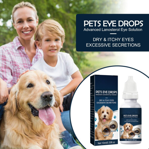 Koiran silmätipat kuiville silmille 15% Advanced Lanosterol Eye Solution For Recommend 2