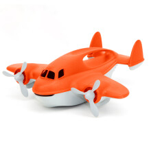 Porn letadlo Green Toys - Detsk autcko do vany s motorickmi dovednostmi. Bez BPA ftaltu PVC. Recyklovan plast vhodn do mycky vyroben v USA.