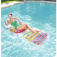 Bestway Fashion Folding Lilo Chair, 79x35in for Beach and Poolside Chill