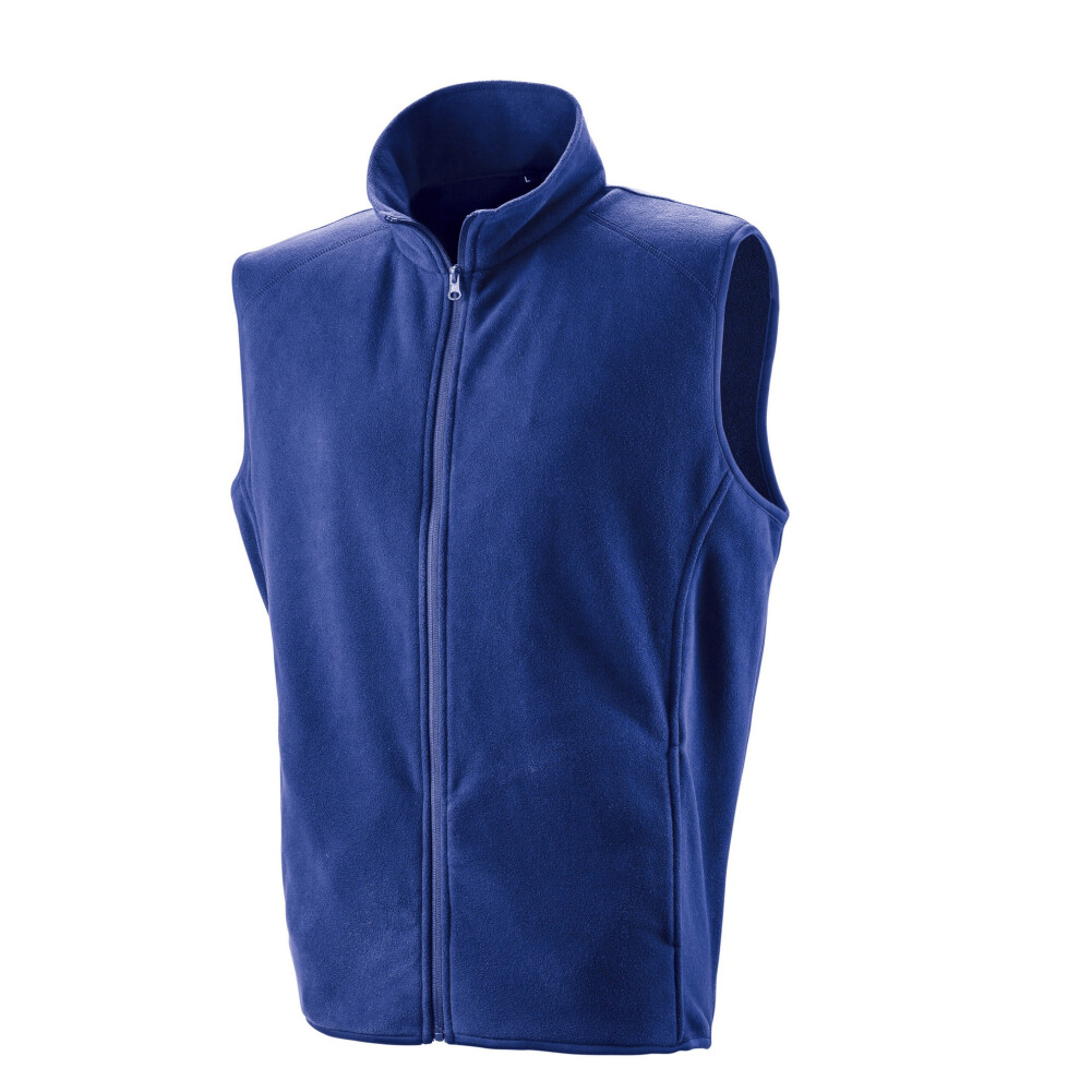 (XXL, Royal Blue) Result Core Unisex Adult Microfleece Gilet