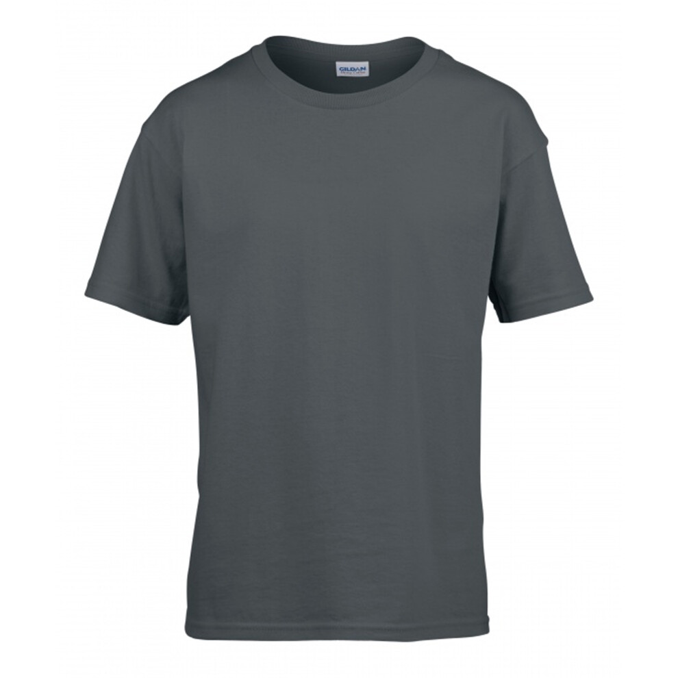 Gildan (Xxl, Charcoal) Softstyle T-Shirt Men's Multicoloured