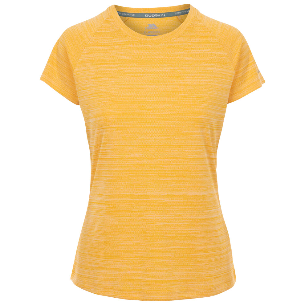 (18, Pale Maize Marl) Trespass Womens Active Top Quick Dry Vickland