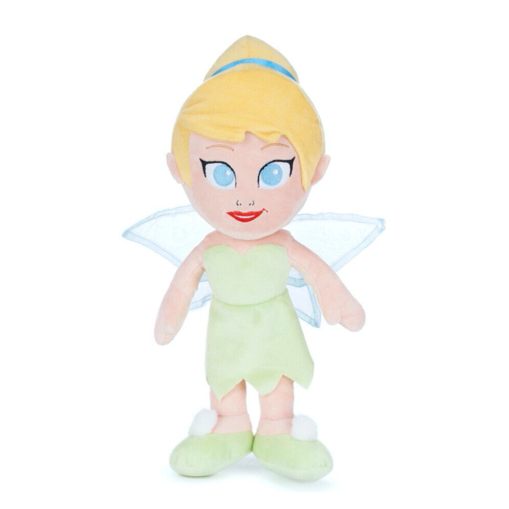 Official Disney Peter Pan 12" Soft Toy Plush Teddy Tinkerbell