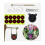 5mm Thick Panda Head Target Piece Tree standing Shooting Target 6