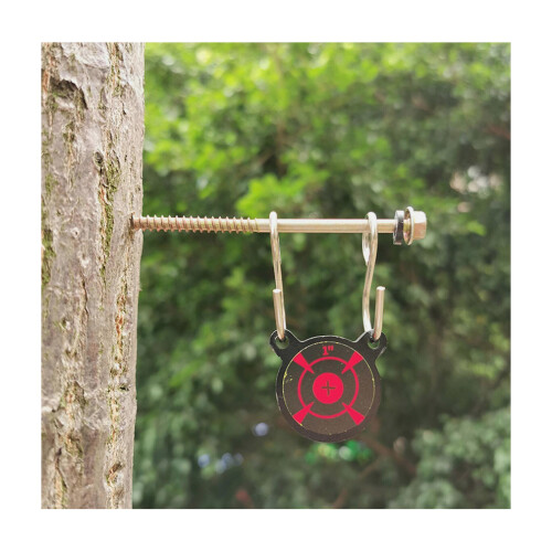 5mm Thick Panda Head Target Piece Tree standing Shooting Target 2