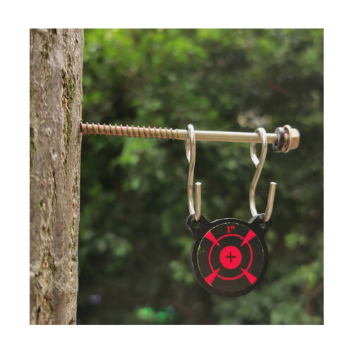 5mm Thick Panda Head Target Piece Tree standing Shooting Target