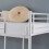Twin Bunk Bed Frame Single Loft Sleeper with Two Storage Drawer Ladder 9