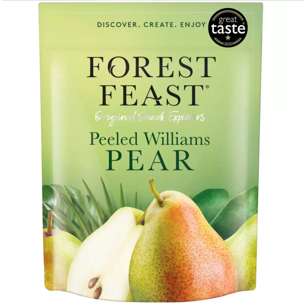 Forest Feast Dried Peeled Williams Pear 600g Vegan Gluten Free