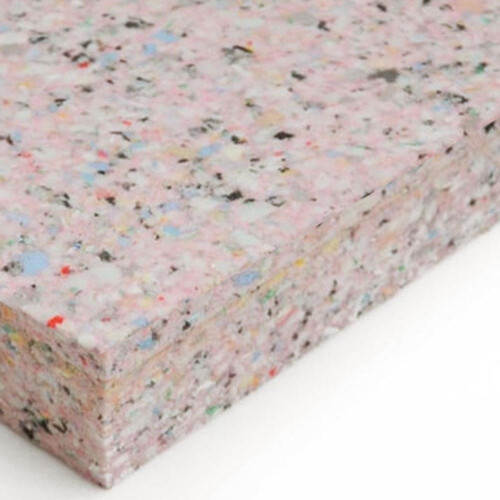 Extra Firm Recon Foam Sheet Reconstituted 6ft x 2ft - 1"(2.5cm) Thick