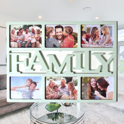 WIDDOP and Co. Family Photo Collage Photo Frame Multi Aperture 1