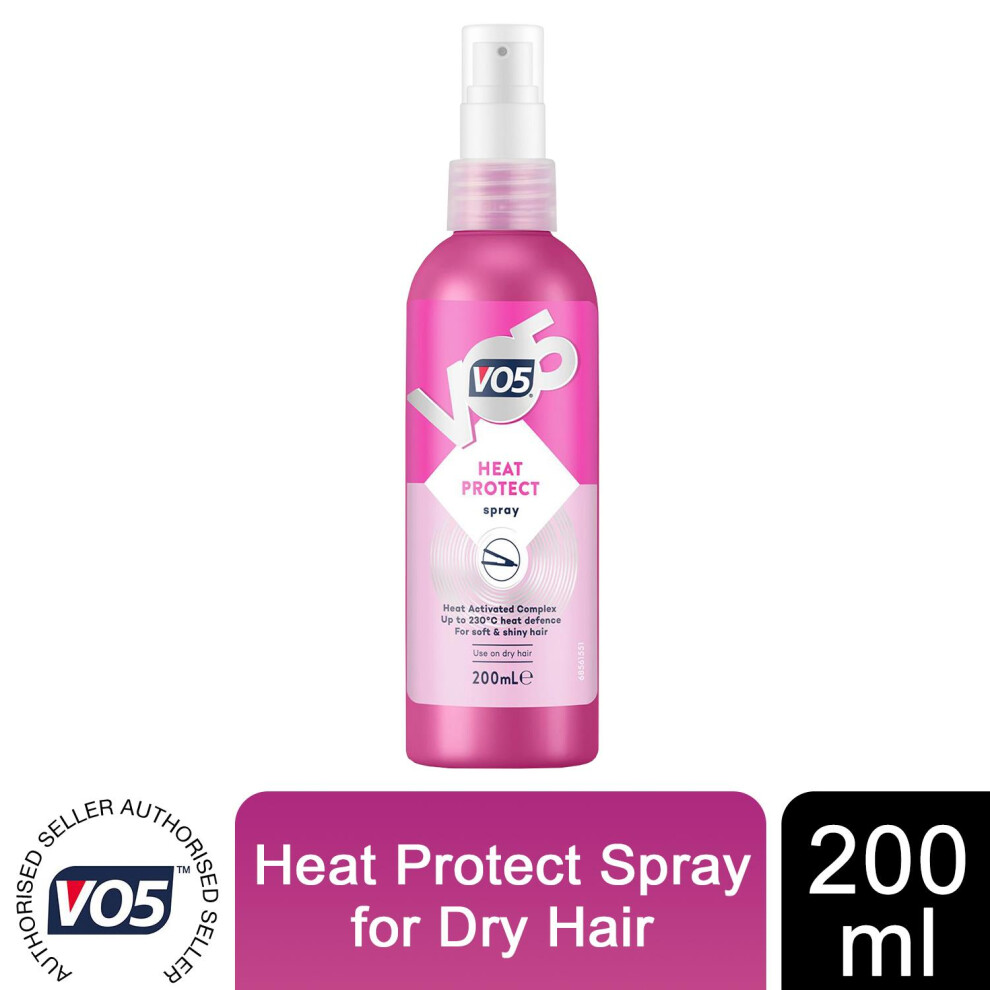 VO5 Heat Protect Styling Spray 200ml