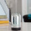 Mercury Glass Medium Glass Essential Oil Diffuser|100 mL Humidifying Ultrasonic Aromatherapy Diffuser 8 Colorful LED Lights 1