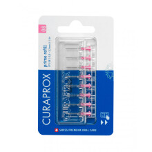 Curaprox CPS08 Pink Prime Interdental Brushes 0.8mm - Pack Of 8 X 1