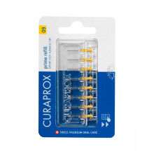 Curaprox CPS 09 Prime Refill Yellow Interdental Brushes, 8-Piece Refill X 1