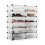 Costway Stackable 12-Cube Shoe Organizer Modular Storage Rack Space Saving 8