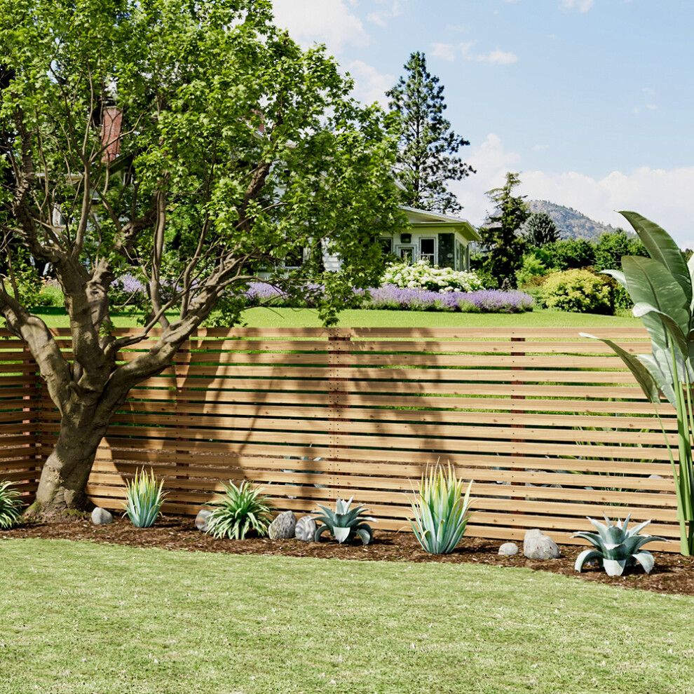 Garden Privacy Wood Fence