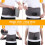 Rechargeable Lumbar Heating Pad, Wireless Heated Back Belt 7