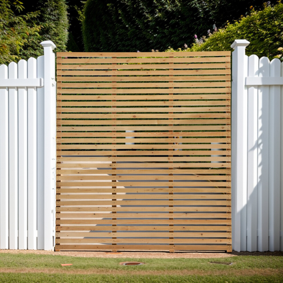 Garden Privacy Wood Fence