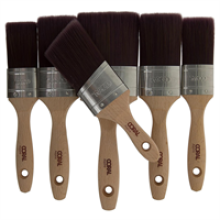 Coral Aspire Oval Paint Brush Set - 6 Piece