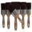 Coral Aspire Oval Paint Brush Set - 6 Piece 1