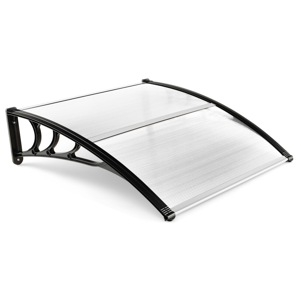102X98CM Outdoor Awning Canopy Front Door Modern Sunlight Shelter