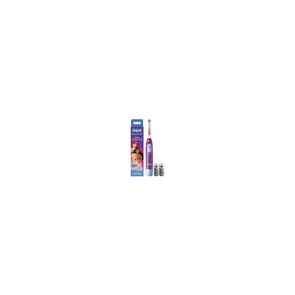Oral-B Pro Battery Powered Kids Toothbrush - Disney Princess-image-OPC-PDHBH9J-NEW