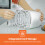 GEEPAS (White) Geepas 2Slice Toaster 6Level Browning Control 650W 7