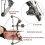 Mini Compound Bow Arrows Kit Target Shoot Game Archery Toy Gift Pocket Bow 3