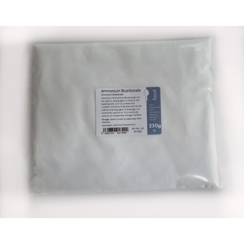 Ammonium Bicarbonate - Raising agent - Food Grade for biscuits etc
