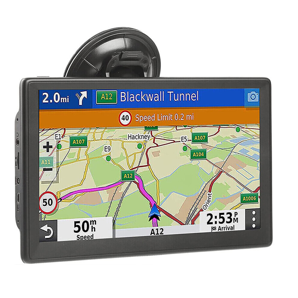 (7 Inch) SAT NAVS for Cars|Navigator Car Truck GPS Navigation System HD Touch Screen with Lifetime Map Updates for UK EU