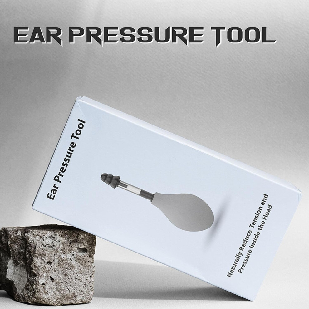 Portable Silicone Inner Ear Pressure Tool for Migraine Relief