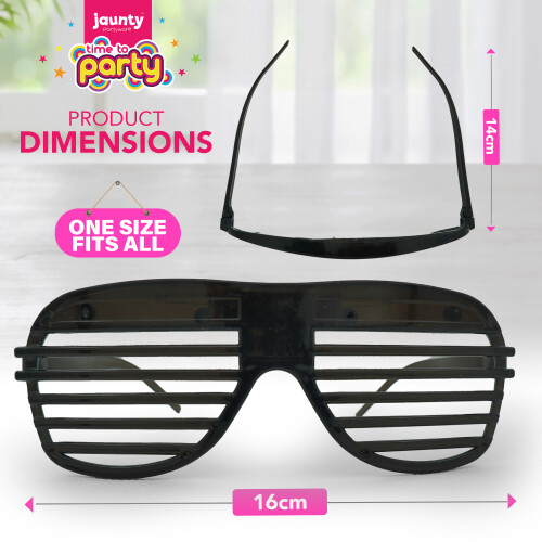SOL (24pk) LED Flashing Glasses Party Eyewear