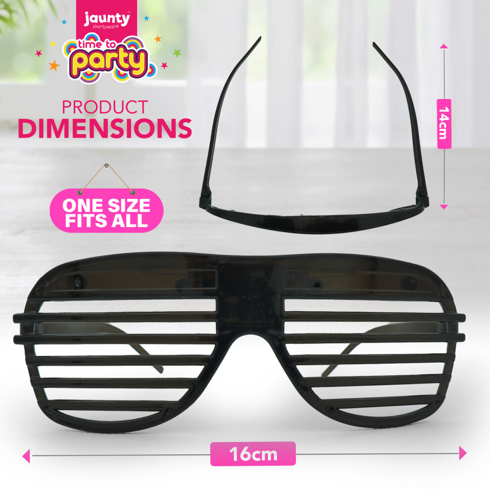 Sol (24Pk) Led Flashing Glasses Party Eyewear Not,Specified
