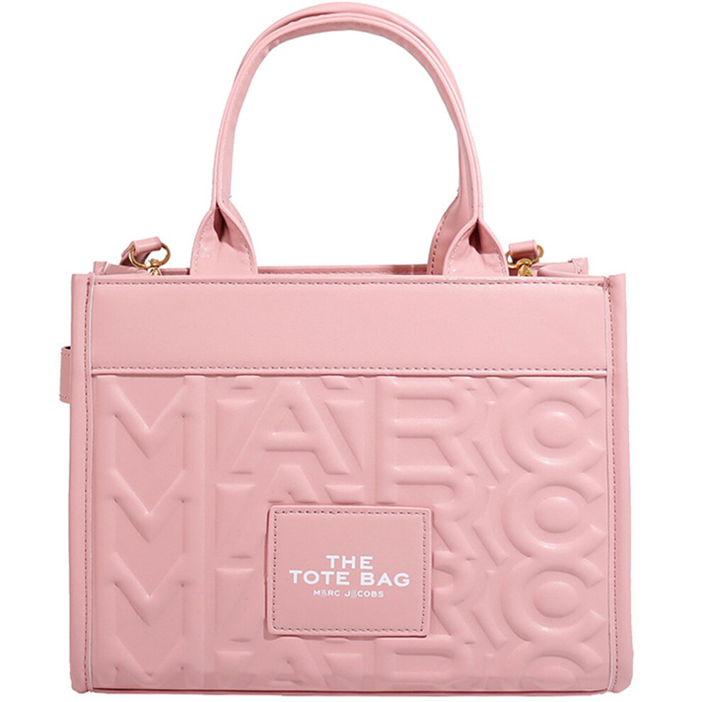 Karunel (Pink) Women Handbag Pu Leather Tote Bag Casual Large Crossbody Shoulder Bags