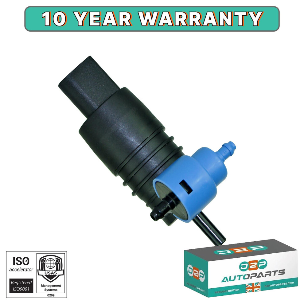 Windscreen Washer Pump Twin Outlet For Vw Bora Caddy Golf Mk4 5060245130448