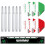 winmau Winmau Professional Diamond Plus Dartboard and Surround Set with Darts 4