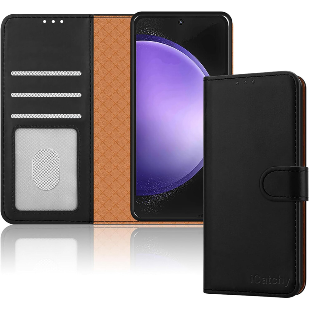 (Black) Samsung Galaxy S23 Fe, Rfid Blocking Phone Cover Black 5056298019540