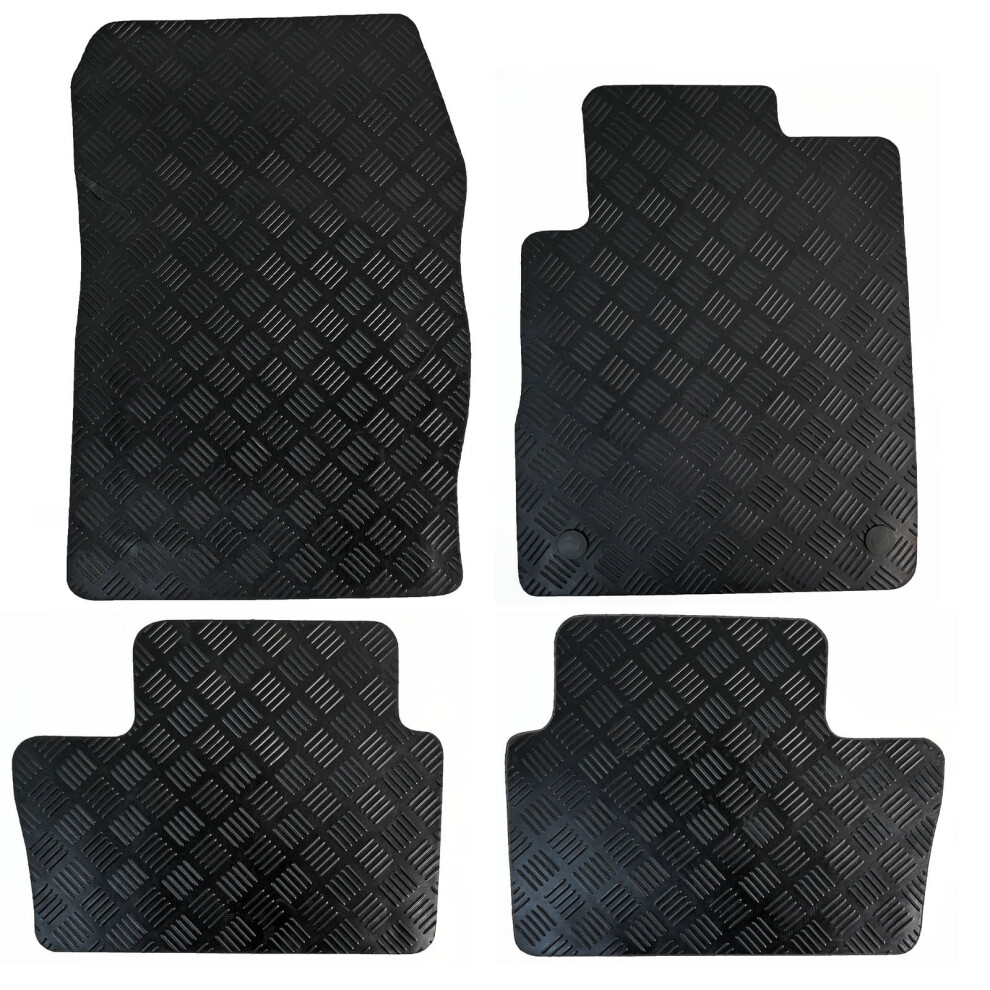 Actiasmat Tailored Rubber Car Mats For Nissan Juke 2020 Onwards